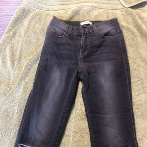 Dark gray, light black fashion nova jeans